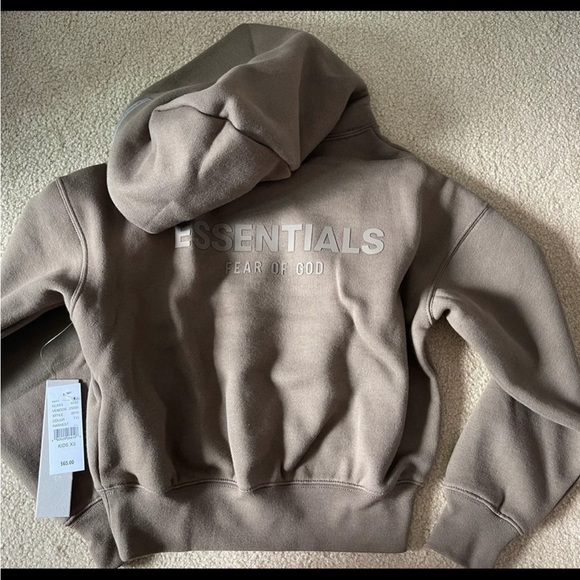 DISO Fear of god essentials 2t or 4t xxs or xs harvest or taupe - Picture 2 of 2